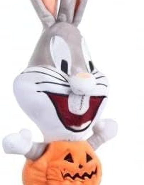 Load image into Gallery viewer, for Pets Bugs Bunny Halloween Big Head Pumpkin Plush Dog Toy | Stuffed Animal Toy for Dogs, Medium Dog Toy Bugs Bunny Squeaky Dog Toy Dog Chew Toy, 9 Inch, (FF16973)
