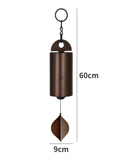 Load image into Gallery viewer, SereniBell Vintage Metal Wind Chimes – Heroic Resonance for Peaceful Outdoor &amp; Home Décor
