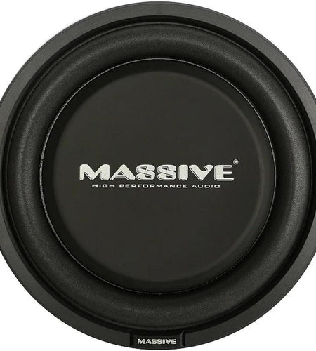 UFO10, 10 Inch Shallow Subwoofer - High Powered 600 Watt Shallow Mount Subwoofer, (3 Inch Voice Coil Dual 4 Ohm) Low Profile Car Subwoofer with Deep Bass. Sold Individually